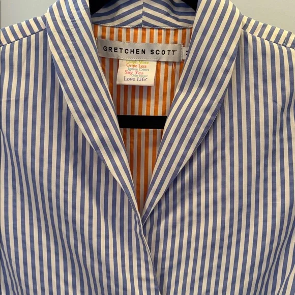 Gretchen Scott Designs Light Blue June  Midi  Dress Large - Picture 13 of 15